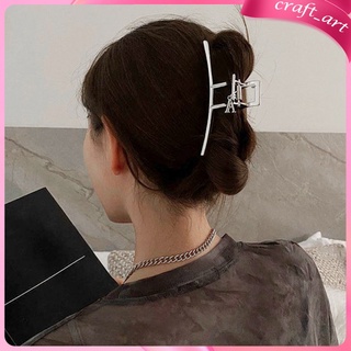 garra de pelo de metal geométrico para mujer/accesorios para el cabello/accesorios para el cabello