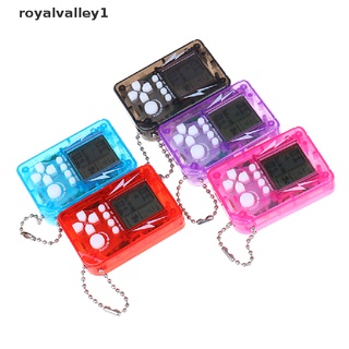 royalvalley1 mini consola de juegos nostálgica de mano con llavero mx