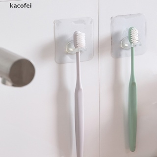 [kacofei] soporte para cepillo de dientes transparente soporte de viaje afeitadora niños cepillo de dientes estante de almacenamiento