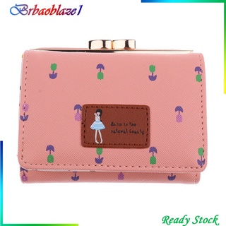 cartera bifold para mujer, cartera de embrague, tarjetero, color rosa (1)