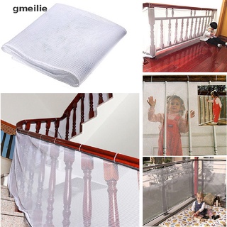 gmeilie bebé red de seguridad de los niños de la escalera balcón de malla protectora del hogar niño guardia mx