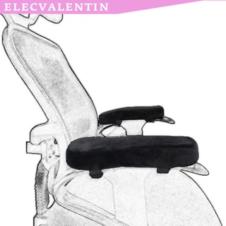 [elecvalentin] 1 par de almohadas de espuma duradera para reposabrazos, silla, reposabrazos