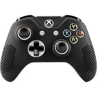Funda de Silicon para Control Xbox One y Xbox One S + Par Thumb Grips ¡gratis! NEGRO