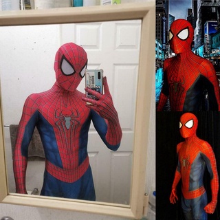 The Amazing Spider-Man Cosplay Costume Spiderman Zentai Suit Halloween Adult