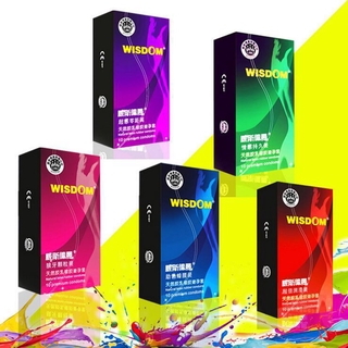 10 preservativos de látex natural extensiones de pene manga anticoncepción condones