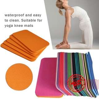 rodillera de yoga (15x8") antideslizante para yoga, 6 mm, gruesa, ejercicio, viaje y9t8