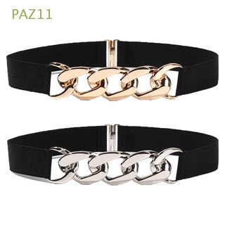 PAZ11 2Pcs Decoración de ropa Cinturones elásticos Ajustable Pretina decorativa Correa de cintura Mujeres Punk Cinturones de cintura Moda Estirarse