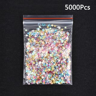 Cinco mil piezas de pegatinas para uñas de 3mm