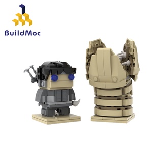 Compatible con Lego moc 310PCS Paul Etridi y Sandworm modelo de partículas pequeñas ensambladas bloques de construcción juguete de cumpleaños infantil