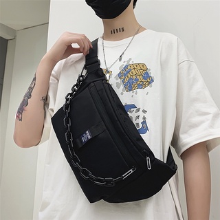 hombres bolsa de pecho 2021 nueva bolsa de mensajero de los hombres de verano japonés bolsa de verano casual de los hombres de la bolsa de la marea bolsa de hombro bolsa de cintura