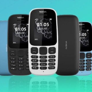 Nokia 105 4ra edición-Sim Dual (2019) con ranura Para tarjeta Sim doble Nokia