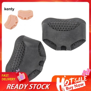 kt_ 1 par de zapatos de tacón alto de silicona transpirable para mujer/almohadillas de medio patio