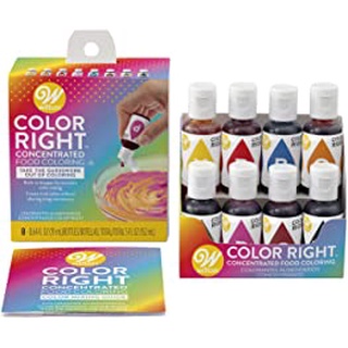 Wilton – Color Derecho sistema de color de rendimiento Sistema de color Wilton Color Right Variados (1)