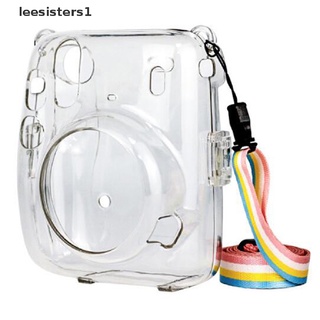 Leesisters1 For Instax Mini 11 Camera Bag Portable Transparent Camera Bag Case With Strap MX (5)