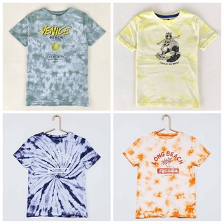 T-shirt niños T-Shirt niños camiseta niños motivo Tie Dye marca de manga corta camisa KIABI Color