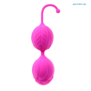 [gex] rose silicona duotone ben wa ball kegel ejercitador vaginal apriete bolas inteligentes