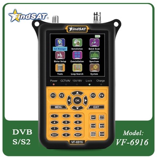 Findsat VF-6916 Hd DVB-S/S2 TV BOX Lcd retroiluminado grabadora de voz (1)