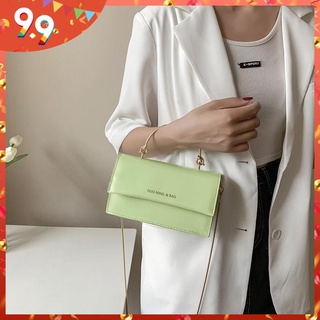 ♨■▥Chain portable small bag female 2021 new texture fashion messenger small square bag casual simple one-shoulder female bag trend