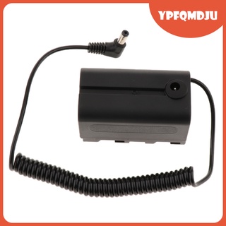 Dummy Battery Converter Spring Cable DC Coupler Battery Adapter Power Adapter With Power Adapter For NP-F750 / F970 /