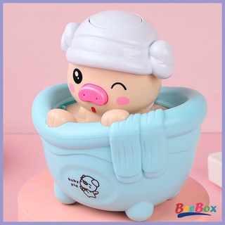 Beebox juguetes de baño Spray agua Squirt artículo ducha piscina para bebé niño niño niño niño divertido plástico cerdo fuente niñas regalos (1)