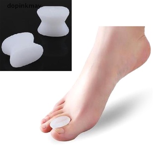 dopinkmay 2 pzs separador de dedos del pie/ajustador hallux valgus/corrector de pedicura mx