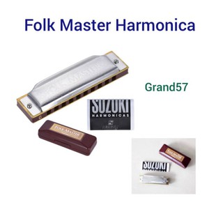 Suzuki folk master diatonic harmonica folkmaster 10 hole 1072 armónica