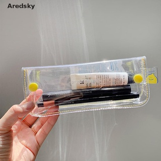 [Aredsky] 1X Korean Transparent File Pocket PVC Waterproof Pencil Bag Portable Storage Bag