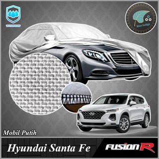 Hyundai SANTA FE Fusion R blanco impermeable cubierta del coche/funda/Protector
