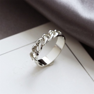 Anillo hueco de cadena de joyería de moda anillo de Venta caliente