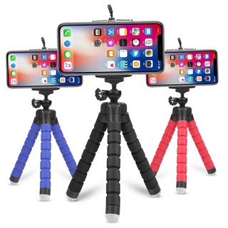 Aisiml trípode Flexible para iPhone 11 Pro Max Samsung Xiaomi esponja pulpo teléfono móvil soporte Smartphone trípode para cámara