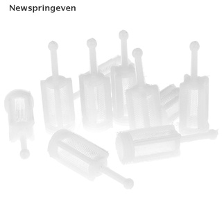 [nse] 10 piezas de plástico tipo gravedad pistola de pulverización filtro de filtro de diámetro 11 mm [Newspringeven]