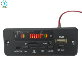 Reproductor Mp3 Decodificador de música Mp3 Bluetooth inalámbrico Bluetooth audio para coche reproductor Usb Tf Fm Decodificador con control Remoto