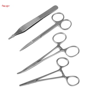 Kit de práctica de sutura con heridas simuladas almohadilla de piel realista almohadilla de la piel completa herramientas de sutura para entrenamiento de sutura (3)