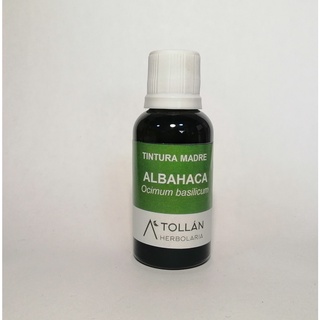 ALBAHACA (Ocimum basilicum) Extracto Herbolario Tintura madre 100% Orgánico 30ML