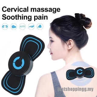 {just} Estimulador Cervical eléctrico para el cuello de la espalda masajeador de muslos alivio del dolor parche de masaje