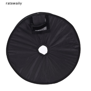 ratswaiiy nuevo 18"/45 cm plegable circular macro anillo redondo softbox difusor para speedlite flash mx