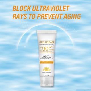 40g Protector Solar Facial Libre De Aceite Hidratante Suave Antiadherente De Larga Duración Este Para Usar (7)