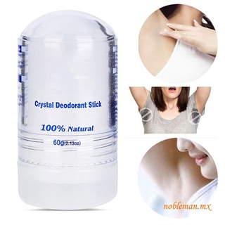 Desodorante de cristal sin Chy-aluminio eliminar el sudor y el olor corporal