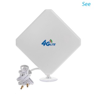 Ver 4G LTE antena Wifi amplificador de señal adaptador TS9 conector Cable 35dBi alta ganancia de recepción de red teléfono móvil Hotspot al aire libre (1)