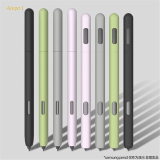 Anqo1 For Sam-sung Galaxy- Tab S6 / S7 S-Pen Cover Cute Tablet Silicone Pencil Case