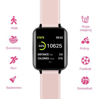 Reloj inteligente B57 para hombres y mujeres, reloj inteligente para fitness, rastreador de pulsera, monitor de ritmo cardíaco, modo deportivo múltiple, reloj de banda inteligente (6)