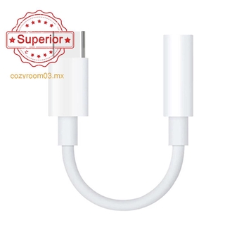 adaptador universal usb tipo c a 3.5mm aux para iphone android jack y7m9