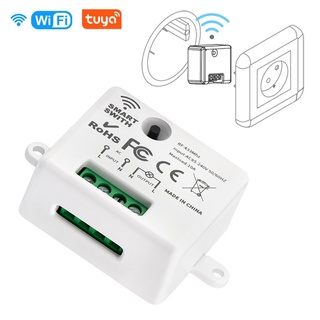 WiFi Mini intelligent switch Tuya single wire mobile phone remote controller RF / rf433 + WiFi examen