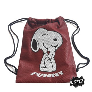 Funny Snoopy Net Bag/Goodiebag Snoopy
