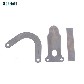 [Scarlett] 5 piezas de placa de válvula de Metal compresor de aire accesorio bomba de aire accesorios