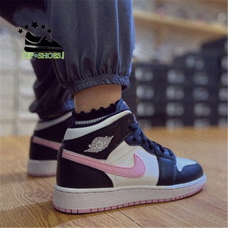 『 FP • Shoes 』 Nuevo Nike Air Jordan 1 Mid AJ1 Zapatos De Baloncesto Deporte Zapatillas Altas Tops Rosa Mujeres Kasut Señoras Lindo Zapato Hermoso (6)
