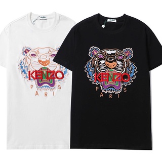 Nuevo Kenzo 3D letra bordado manga corta camisetas Casual hombres mujeres camisetas