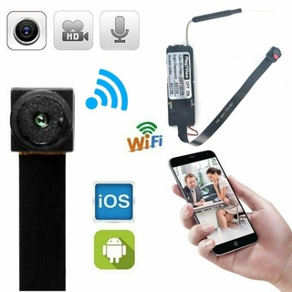 WiFi IP mini cámara de seguridad del hogar DIY módulo Motion DV P2P cámara grabadora de vídeo mini videocámara Control remoto TF 220mah