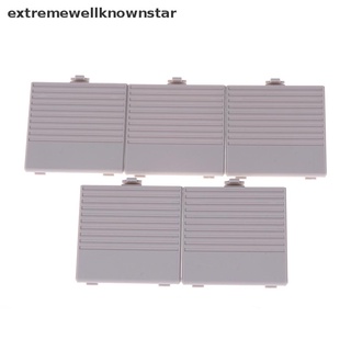 [knownstar] 5Pcs Replacement Gray Nintendo Gameboy Classic DMG Battery Cover New Stock (5)