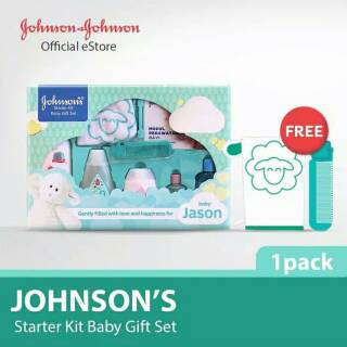 Johnson'S baby caja de regalo peine y lavado gratis